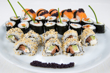 Sushi - traditional Japanese dish