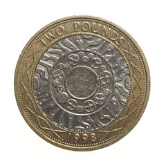Pound coin - 2 Pounds