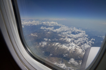 View from a jet plane