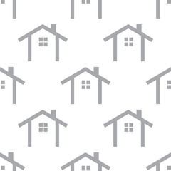 New Home seamless pattern