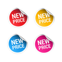 New Price Stickers