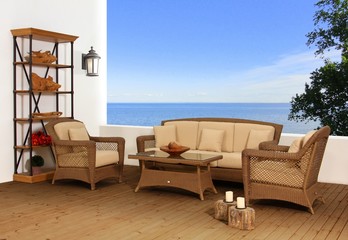 Rattan Furniture at the Terrace
