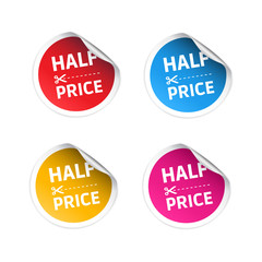 Half Price Stickers