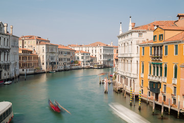 Fototapeta na wymiar Venice Grand Canal and Buildings