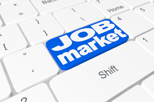 Button "Job Market" on keyboard