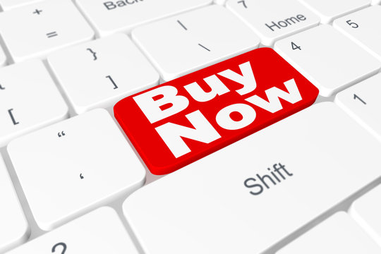 Button "Buy Now" on keyboard