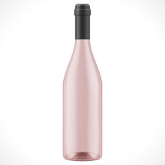 Pink Red Brown Glass Wine
