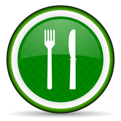 eat green icon restaurant sign