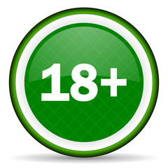 Fototapeta premium adults green icon