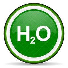 water green icon h2o sign