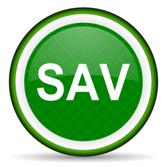 sav green icon