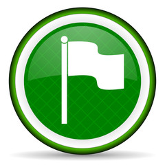 flag green icon