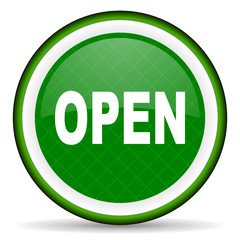 open green icon
