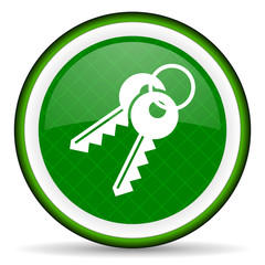 keys green icon