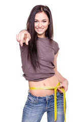 Weight loss concept - Stock Image