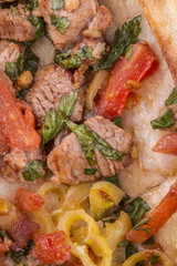 Turkish Traditional Pide Pizza Lahmacun
