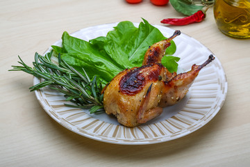 Roasted Quail