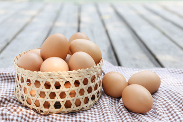 Eggs in the basket