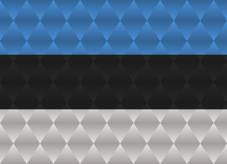 estonia low poly flag