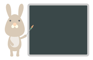 Rabbit Blackboard