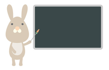 Rabbit Blackboard