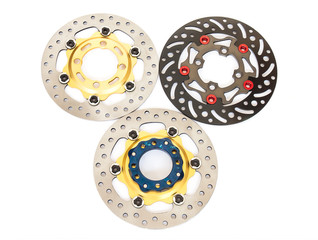 Isolated group of new disc brake for motorcycle