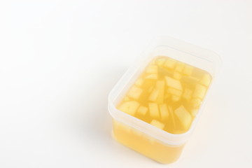 手作り林檎ゼリー