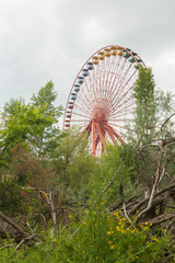 Riesenrad außer Betrieb