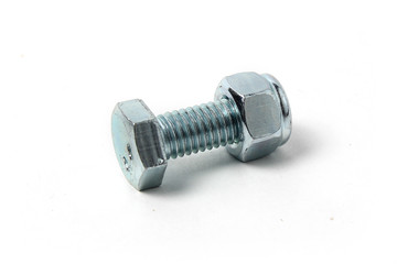 Metal bolt and nut