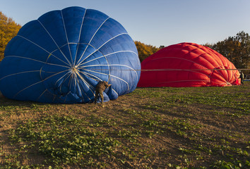 Obraz premium Hot air balloon