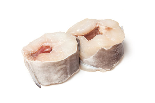 Conger eel fish steaks