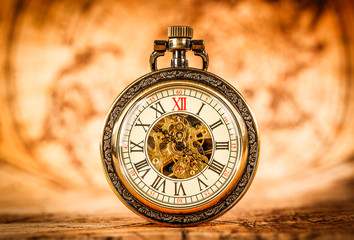 Vintage pocket watch © Andrei Armiagov