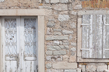 Background of stone wall