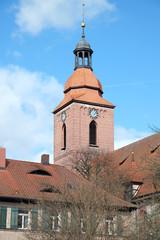 Fototapeta na wymiar Pfarrkirche St. Rochus in Zirndorf
