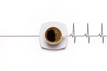 Zelfklevend Fotobehang Awakening coffee cup © arttim
