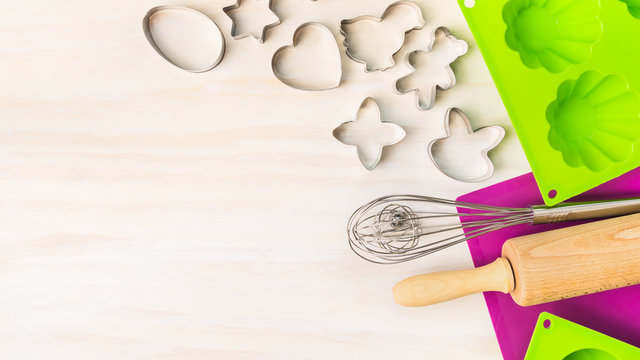 Easter Bake Tools With Cookie Cutter, Cake Mould