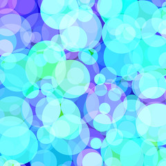 Background with colored circles. 3