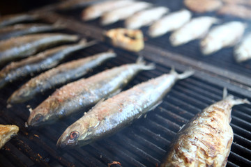 Grilled fish