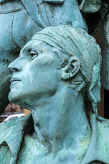 Fototapeta na wymiar Helsingborg Statue