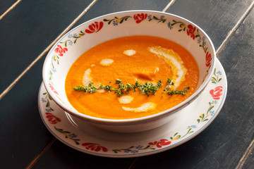 pumpkin cream soup