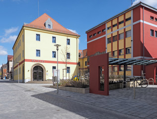 Fototapeta na wymiar Rathaus in Zirndorf