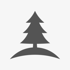 Spruce tree icon