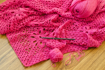 Fototapeta na wymiar Crochet pattern