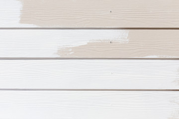 white paint on wood wall plank background