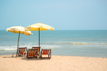 Chairs On the beach