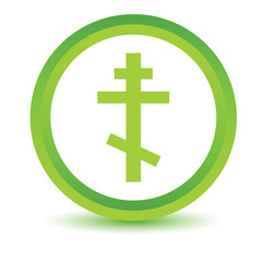Obraz premium Green Orthodoxy icon