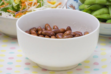 ピーナッツの塩炒め