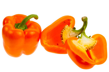 Orange bell pepper