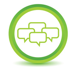 Green Dialog icon