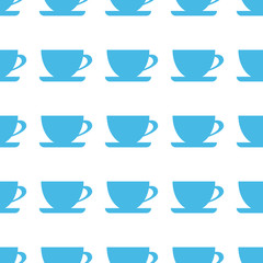 Unique Cup seamless pattern